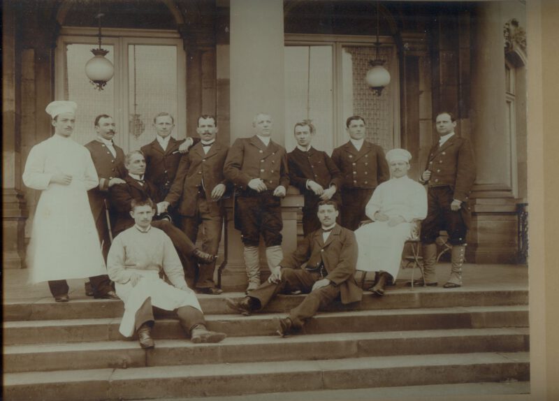 Küchenpersonal am württembergischen Hof (c) Schlösser und Gärten Baden-Württemberg