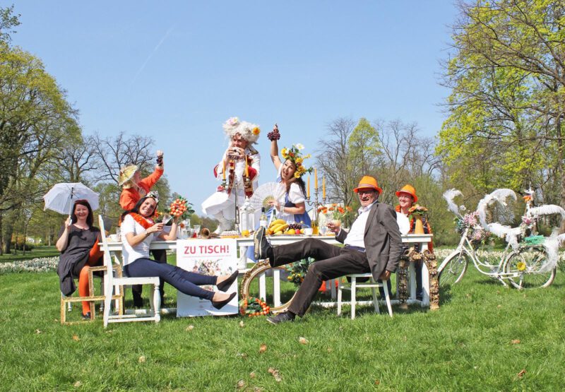 Schloss Oranienburg, Orangefest im Schlosspark (c) SPSG