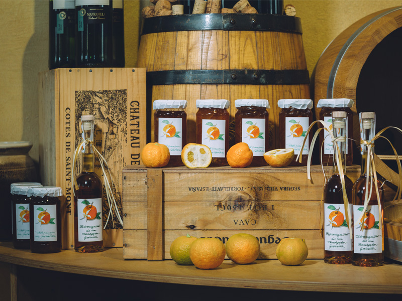 Bitterorgangen-Köstlichkeiten beim Weinhändler Manzke, Barockgarten Großsedlitz (c) Schlösserland Sachsen