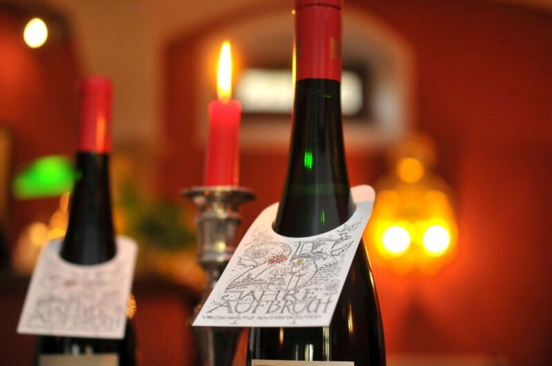 Weinflaschen Weingutshof Zadel, (c) Foto Huebschmann